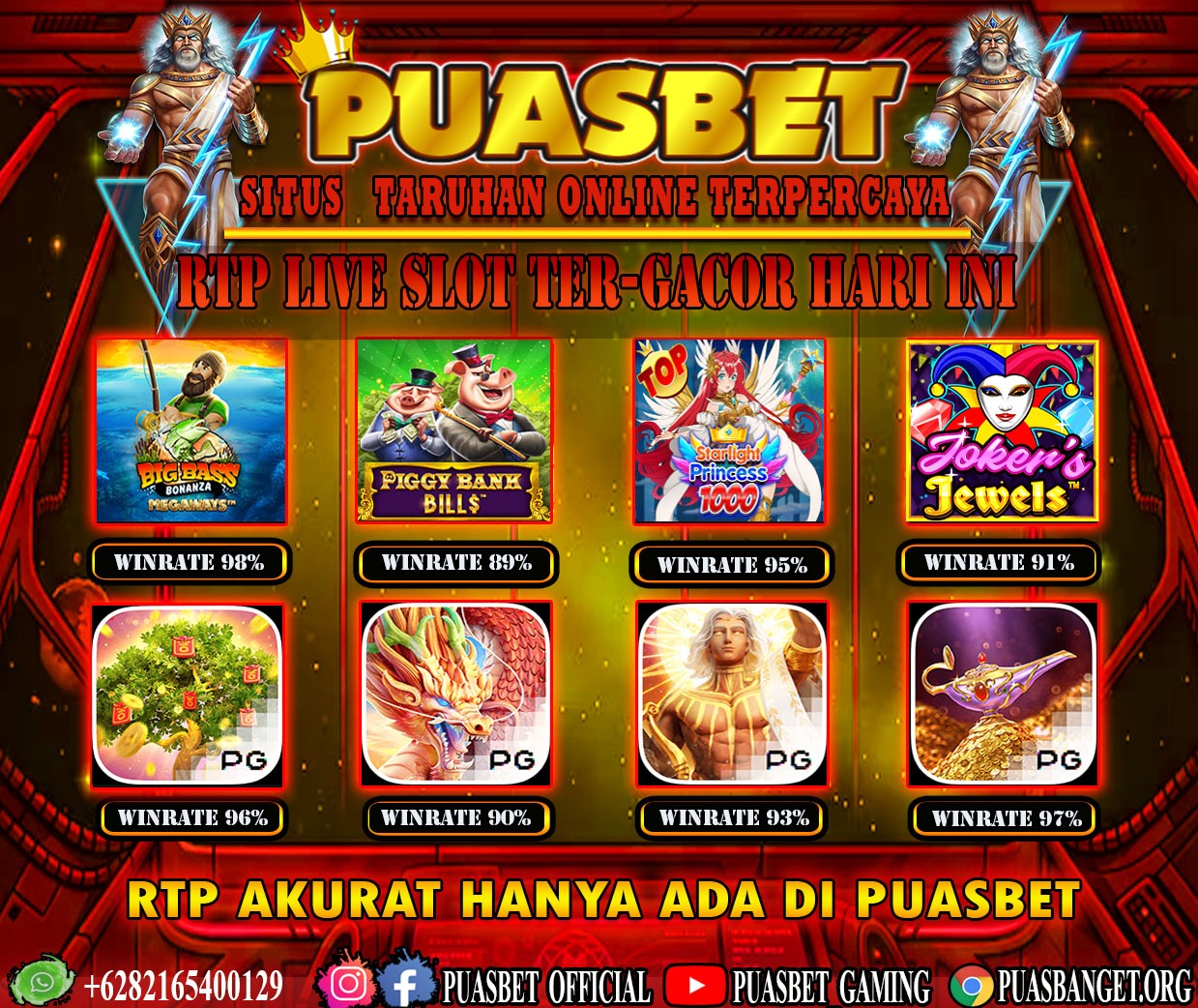 INFO SLOT GACOR PUASBET 17 NOV 2023