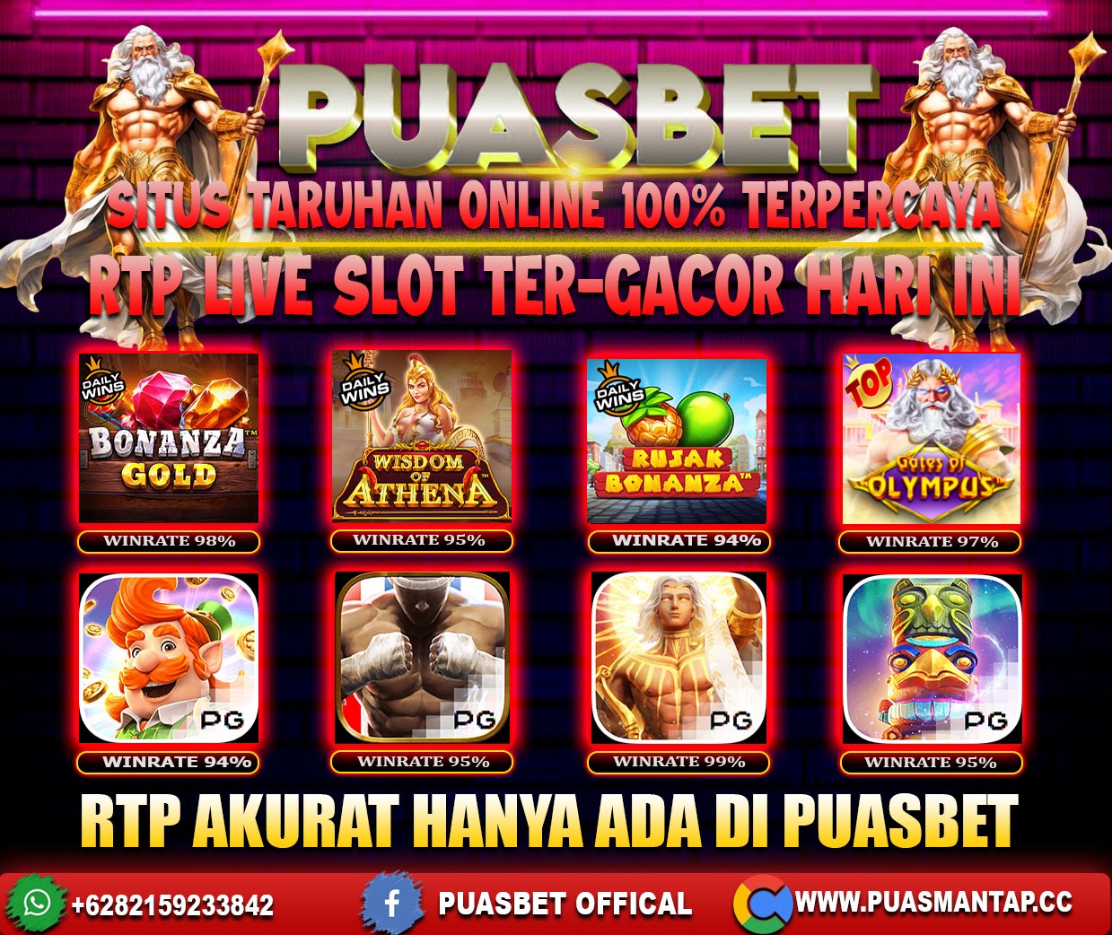 INFO SLOT GACOR PUASBET 27 JAN 2024