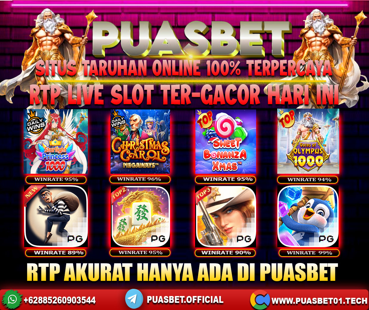 INFO SLOT GACOR PUASBET 16 APRIL 2024